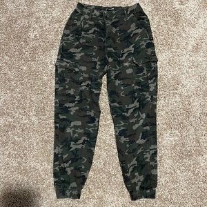 Fashion Nova camo cargo pants